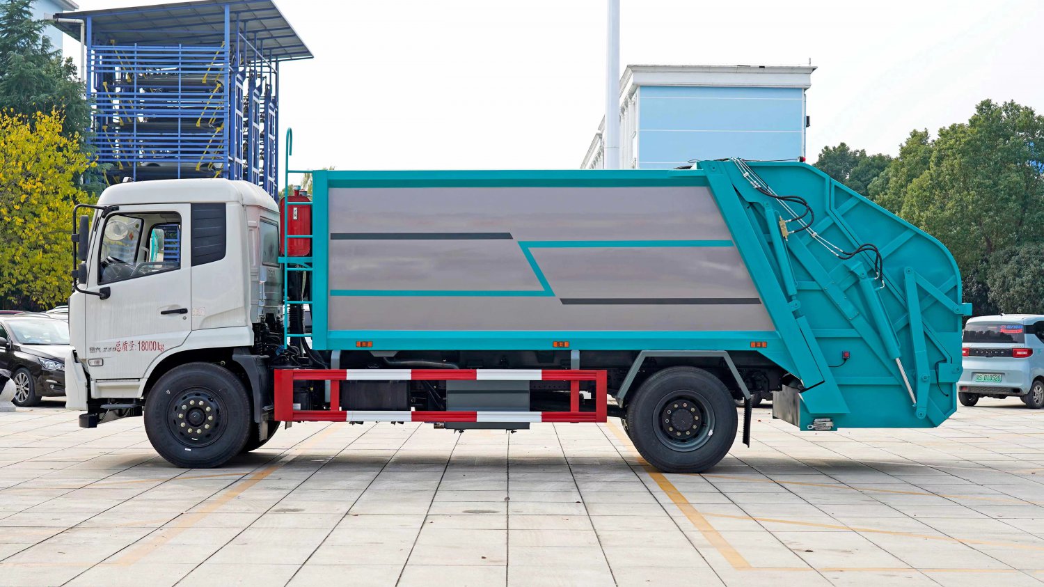 Guo VI Tianjin 16-cubic-meter Compactor Garbage Truck