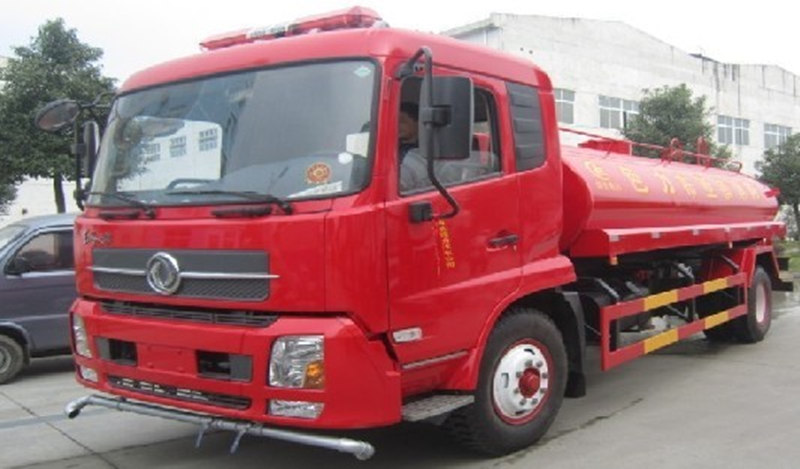 Dongfeng Tianjin 10-Ton Firefighting and Water-Sprinkling Truck