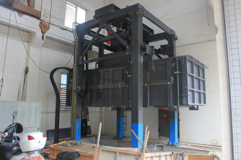 10-Cubic-Meter Vertical Waste Compaction Station