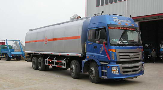 Foton Auman 4×2 Front Axle + 8×4 Rear Axle Chemical Liquid Transport Truck