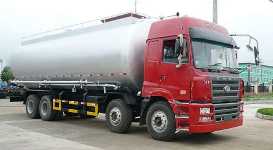 Huallong 4×2 Front-Axle + 8-Rear-Axle Bulk Powder Transport Truck