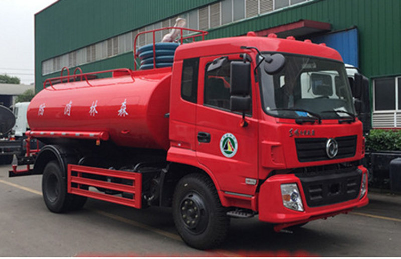 Dongfeng Special Chassis 12-Ton Firefighting and Water-Sprinkling Truck