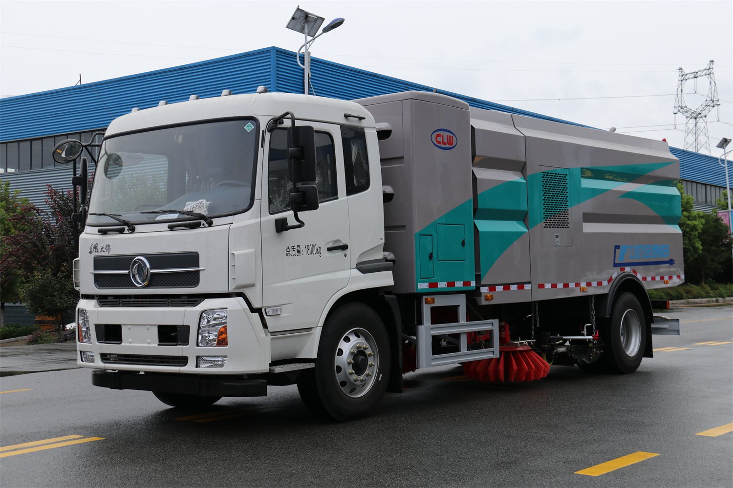 Pure Electric BEV 18-Ton Tianjin Sweeper-Scrubber