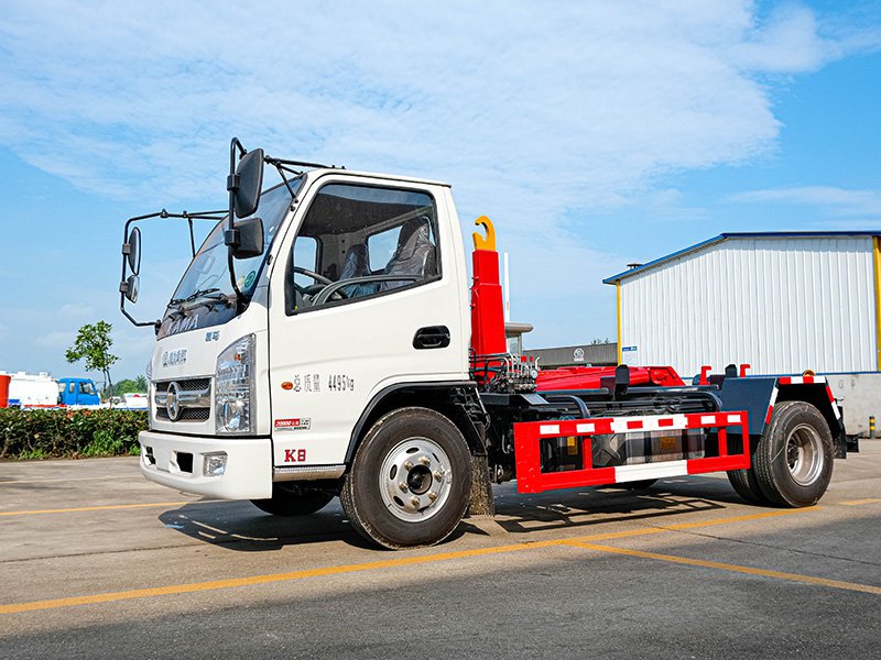 Blue-Plate Kaima Construction Hook-Lift Garbage Truck