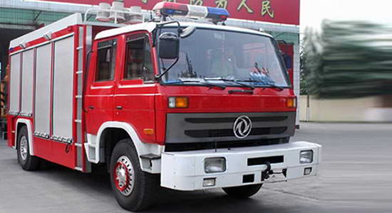 Dongfeng DF153 Emergency Rescue and Lighting Fire Truck