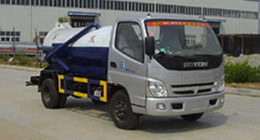 Foton Xiangrui 4-Cubic-Meter Vacuum Sewage Suction Truck