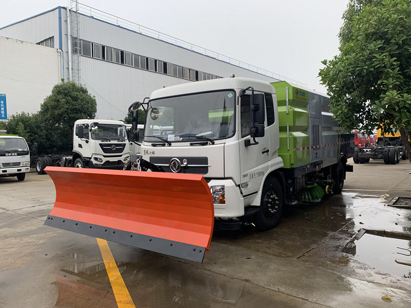 Snow Plow and Snow Sweeper Brush
