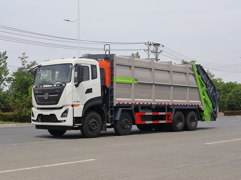 Dongfeng Tianlong 38-cubic-meter Compactor Garbage Truck