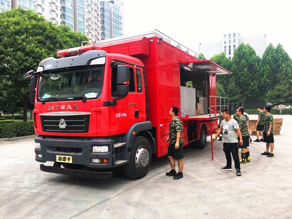 Sinotruk Candec Food Support Vehicle