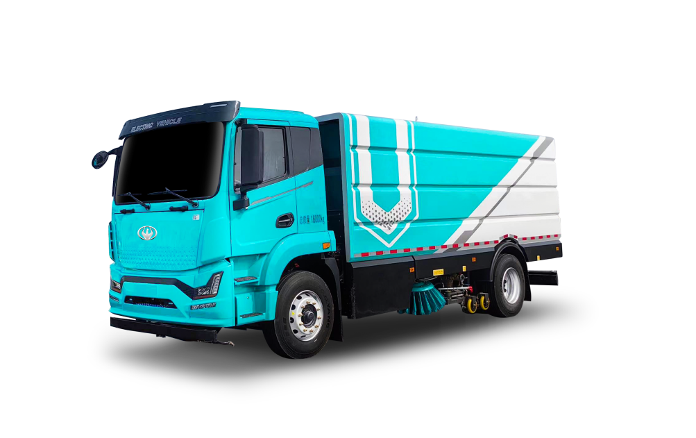CL5184TXSBEV Chengli New Energy Sweeper-Scrubber