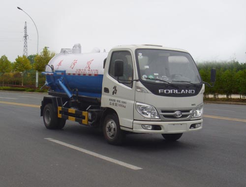 Foton Vacuum Sewage Suction Truck (4 m³)