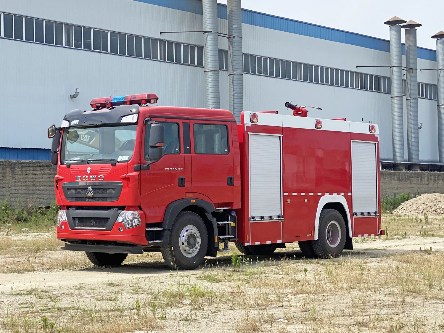 Sinotruk Howo 6-Ton Water Tank Fire Truck