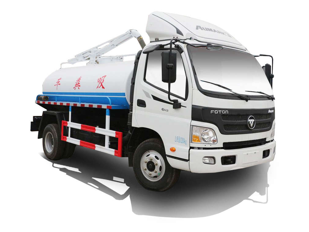 Foton Oumake 5-cubic-meter Septic Suction Truck