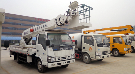 Qingling Isuzu Telescopic Boom Lift