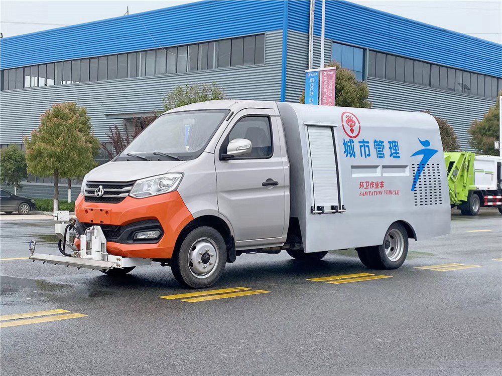 China VI 1.5-cubic-meter Blue-Plate Changan Road Surface Cleaning Truck