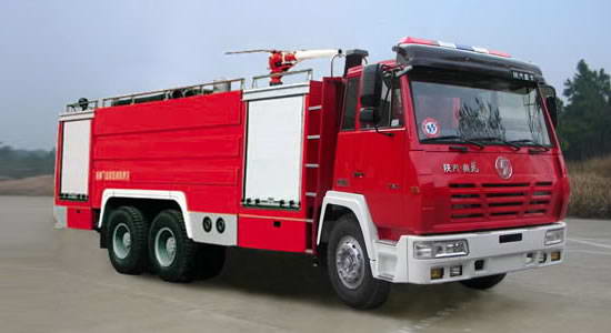 Shaanxi Automobile Dual-Axle Firefighting Foam Truck