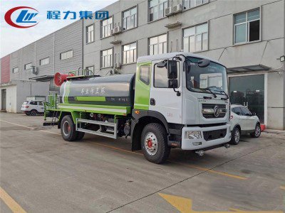 China VI 12-15 m³ Dongfeng D9 Fog Cannon Truck (30–50 m Range)