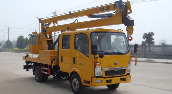Sinotruk Howo 16-Meter Aerial Work Platform Vehicle (China V Emission Standard)
