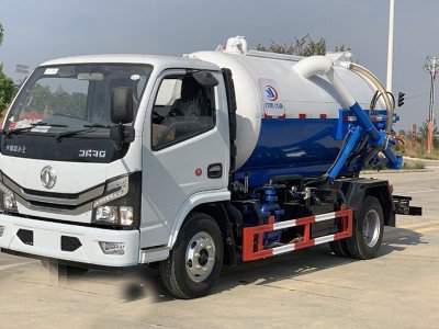 Guo VI Xiaoduolika 5-cubic-meter Vacuum Sewage Suction Truck