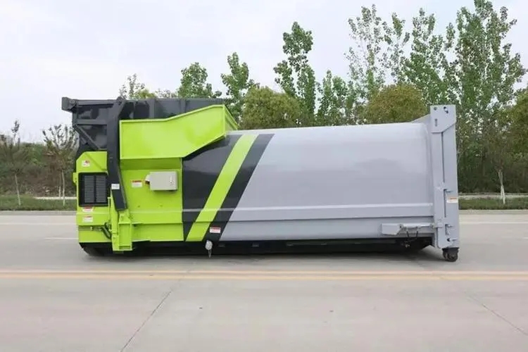 8–22 Cubic Meter Mobile Compacting Waste Container