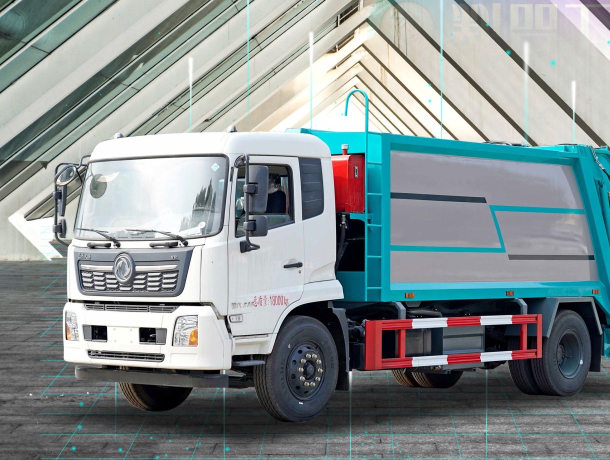 Guo VI Tianjin 16-cubic-meter Compactor Garbage Truck