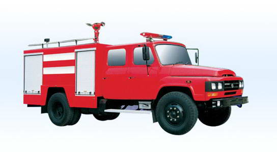 Dongfeng Sharp-Nosed Dry Powder Fire Truck