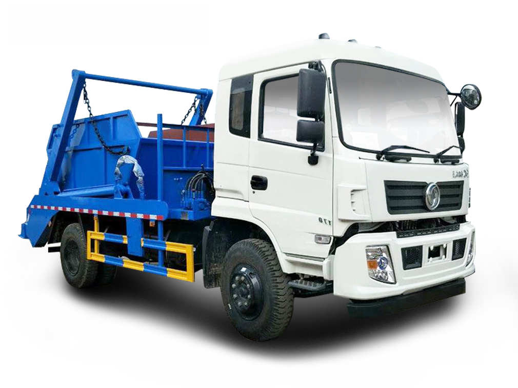 Dongfeng Special Chassis Arm-Type Garbage Truck (10 m³)