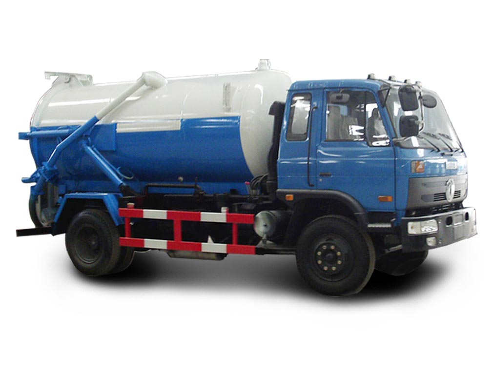 Dongfeng DF153 Vacuum Sewage Suction Truck