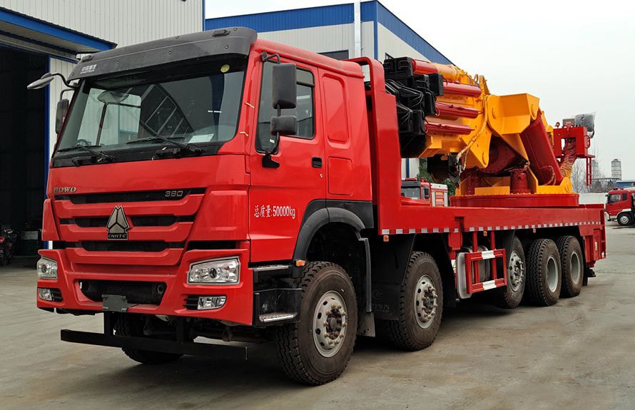120-Ton Heavy-Duty Truck-Mounted Crane