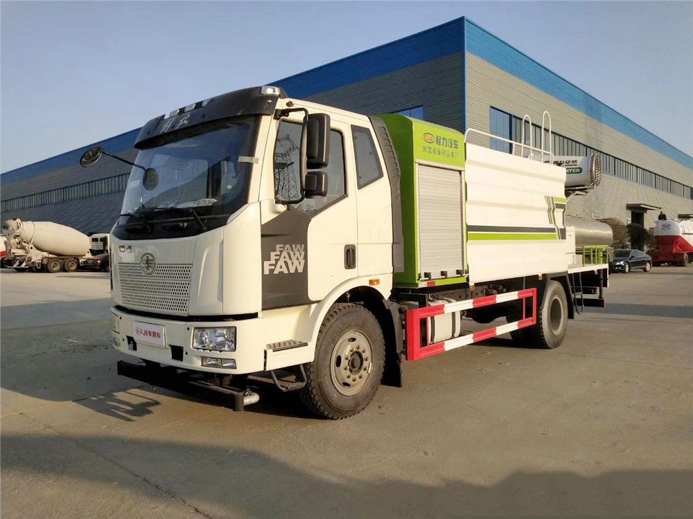 Guo VI 12-cubic-meter FAW J6L Dust Suppression Vehicle (50–100 m)