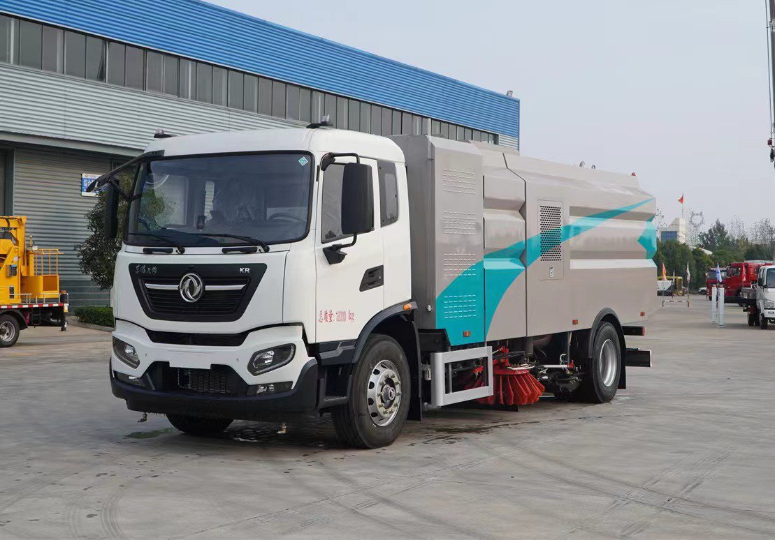 Fully Electric Large-Scale 18-Ton Tianjin Sweeper-Scrubber