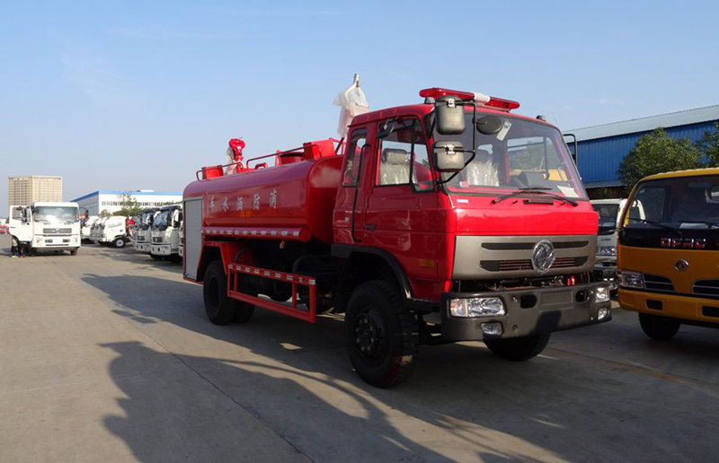 Dongfeng 10-Ton Firefighting and Water-Sprinkling Truck