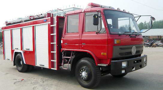 Dongfeng 153 Foam Fire Truck (6-ton)