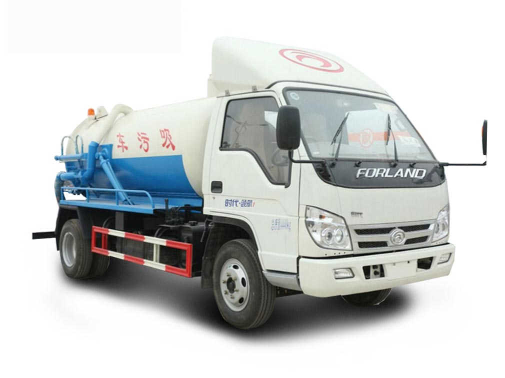 Hubei Chengli Foton Vacuum Sewage Suction Truck