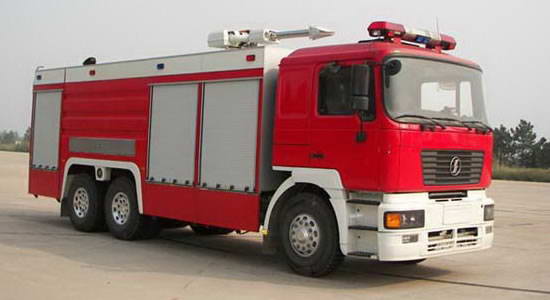 Shaanxi Automobile Dual-Axle Water Tank Fire Truck