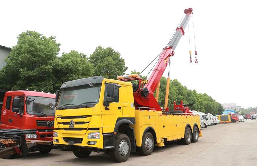 Sinotruk Howo 360-Degree Rotating Recovery Vehicle