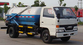 Jiangling Vacuum Sewage Suction Truck