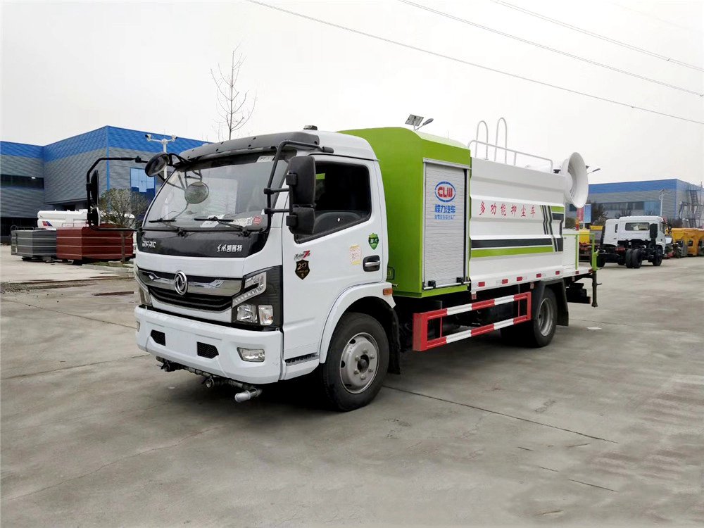 CN6 8-cubic-meter Dongfeng D7 Dust Suppression Truck (30–50 m Spray Range)