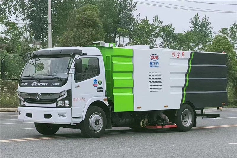 China VI Dongfeng Doolika 8-Ton 1.5-Water-6-Dust Vacuum Sweeper
