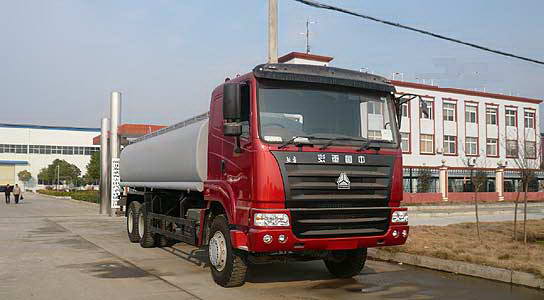 Steyr Twin-Rear-Axle Chemical Liquid Transport Truck