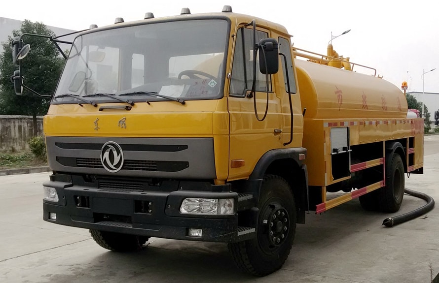 Dongfeng 153 High-Pressure Cleaning and Sewage Suction Truck