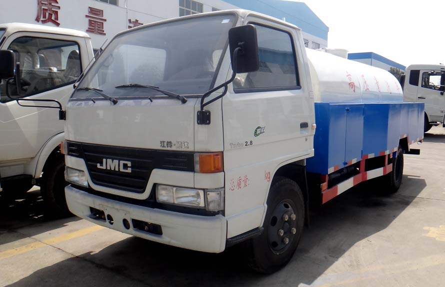 Jiangling Blue-Plate Compact Sewer Cleaning Truck