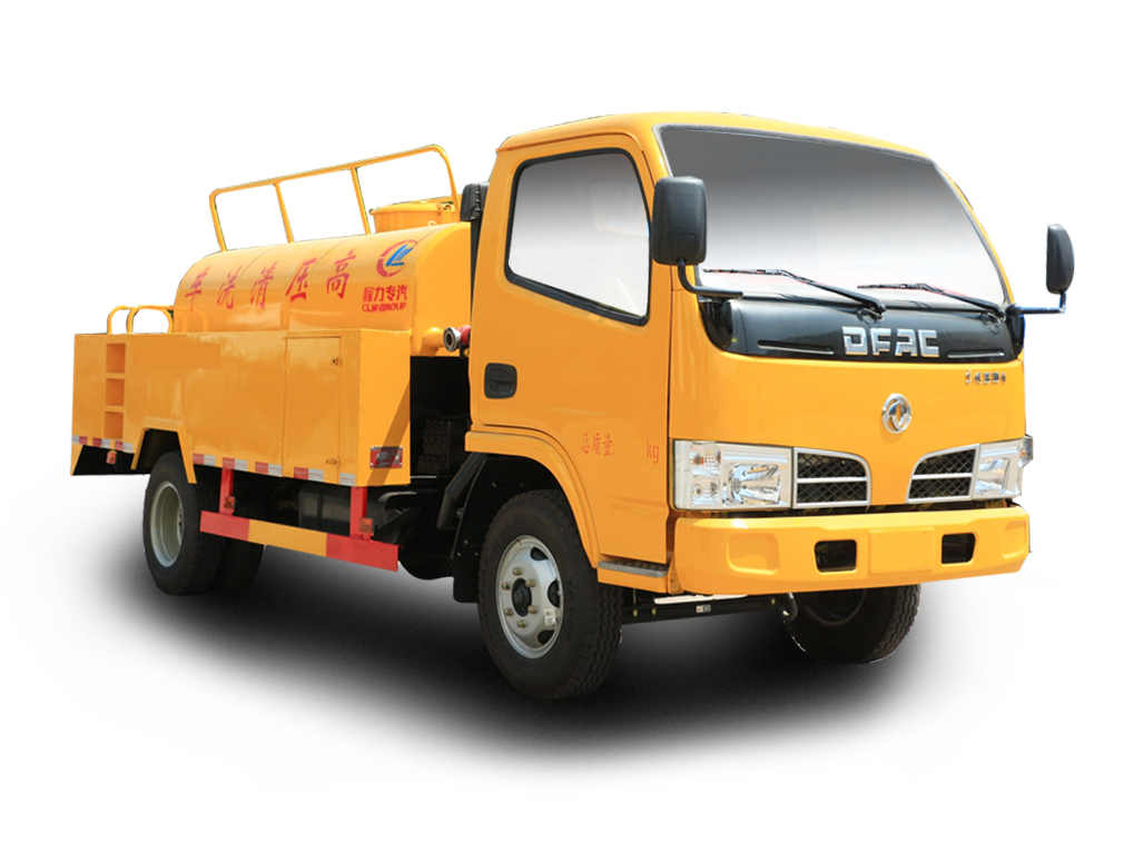 Dongfeng Blue-Plate Dolika High-Pressure Cleaning Truck