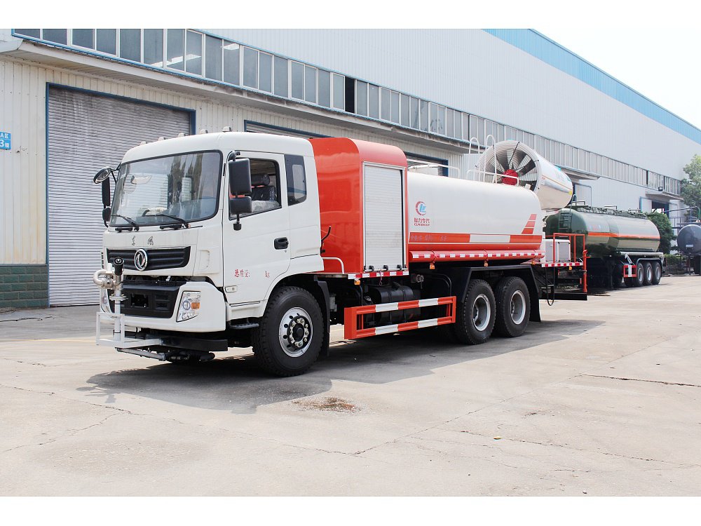 Dongfeng Suizhuan Rear Dual-Axle Fog Cannon Truck (China VI Emission Standard), 16 m³ Capacity, Fog Range: 50–120 Meters