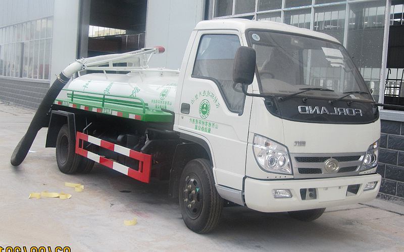 Foton Small-Size, Light-Duty Vacuum Sewage Suction Truck