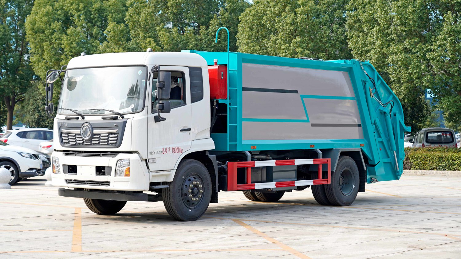 Guo VI Tianjin 16-cubic-meter Compactor Garbage Truck