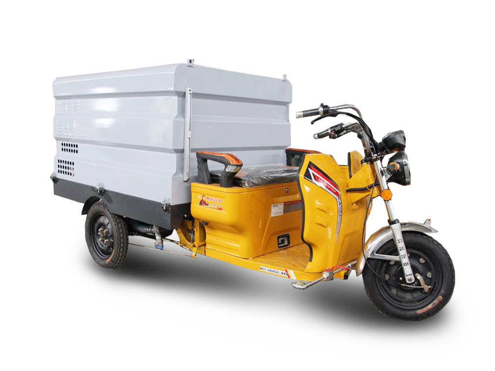 Compact Electric Three-Wheel High-Pressure Cleaning Vehicle