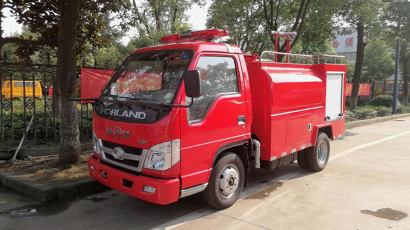 Foton Times 3-cubic-meter Firefighting and Water-Sprinkling Truck