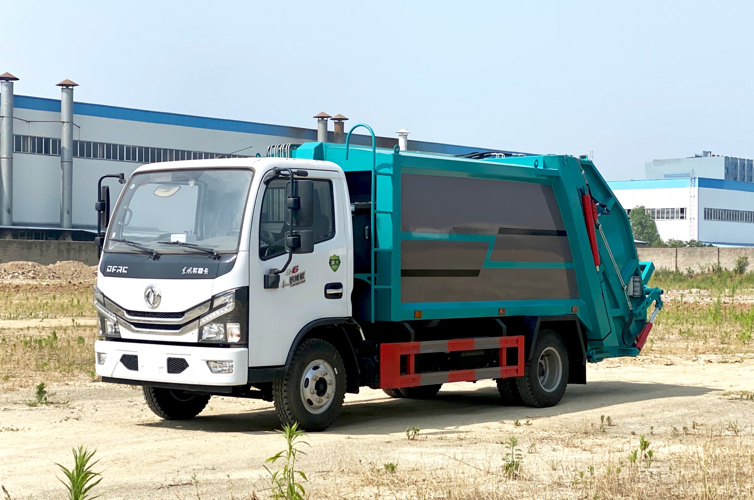 6-Cubic-Meter Xiaoduolika Yellow-Plated Compactor Garbage Truck