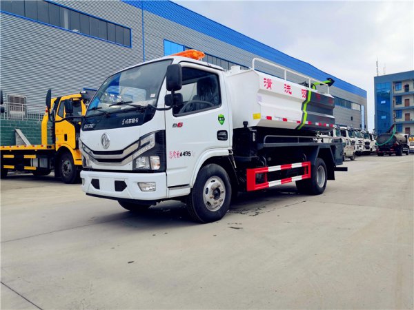 Dongfeng Duolika 4×2 Sewer Cleaning and Suction Truck